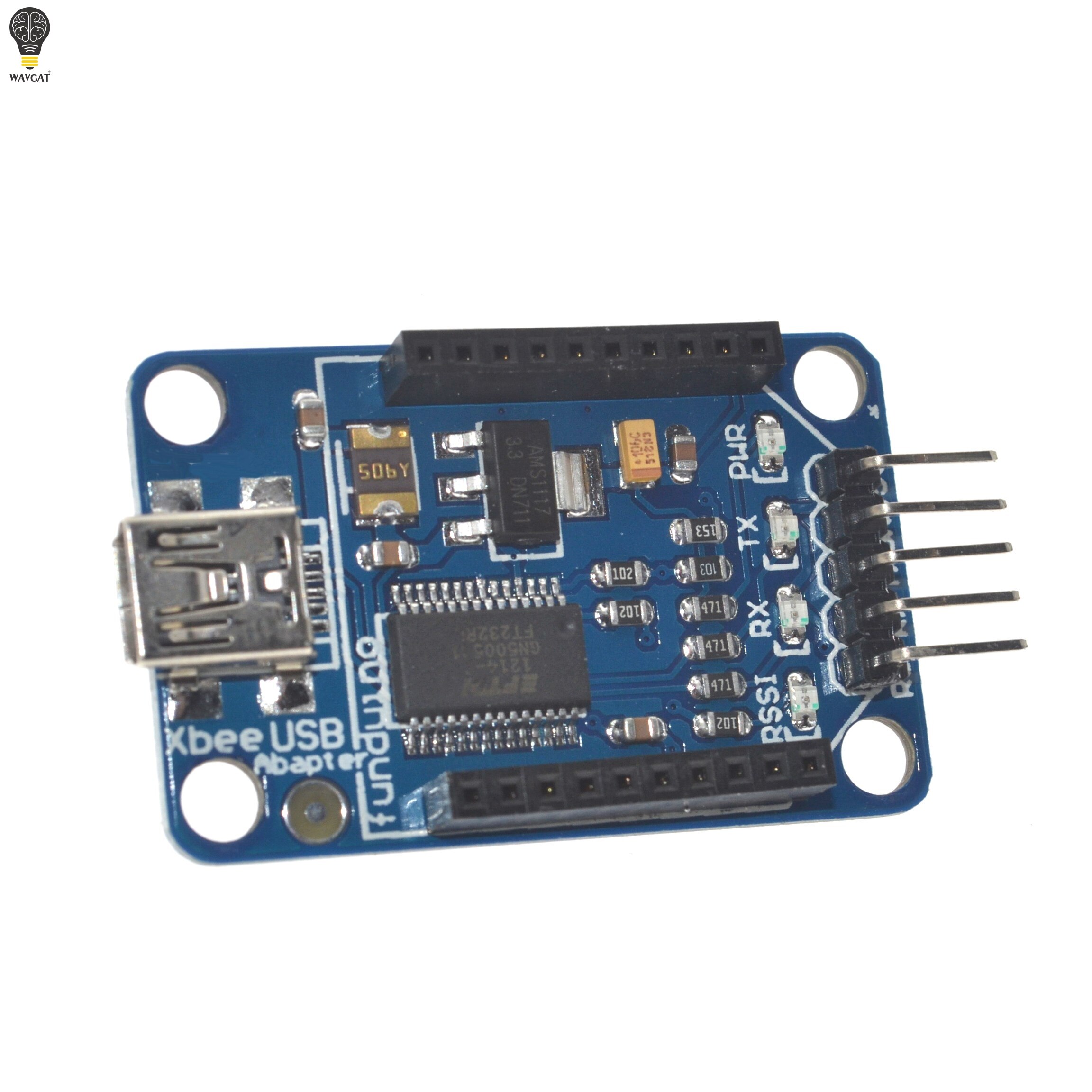 【happy one】WAVGAT XBee Explorer Xbee USB Adapter Module Board Shield Multifunction FT232. 