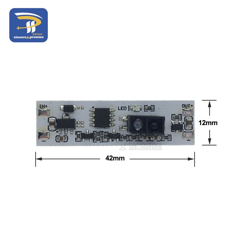 【happy one】XK-GK-4010A DC 12V Short Distance Scan Sensor Sweep Switch Module 3A Constant Voltage for Auto Smart Home. 