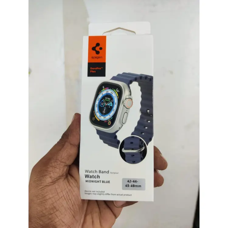 Spigen Silicone Sport Strap for Apple Watch 42 44 45 49mm