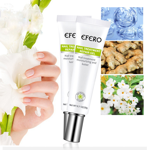 EFERO Anti Fungal Nail Repair Gel Treatment Anti Infection Serum Toe Nail Fungus Remover Nourish Essence Nail Care. 