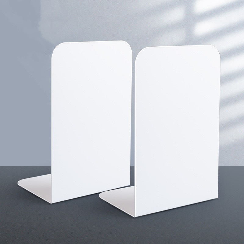 L-shaped Book Stand Desktop Bookend Desktop Supplies Book Holder Bookend Desktop Storage Book Stand. 