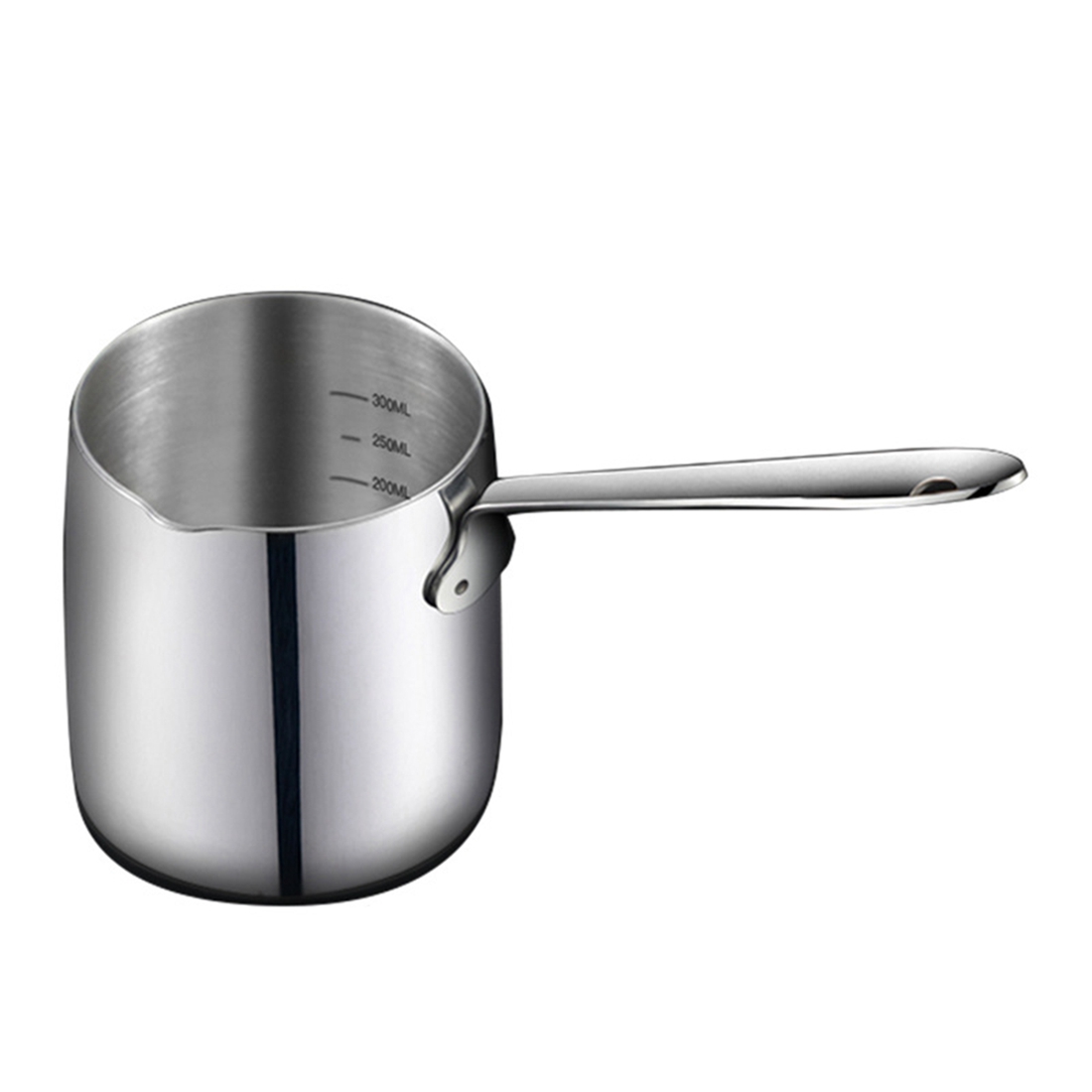 400Ml Coffee Butter Pot Kitchen Double Cooking Pot for Men and Women