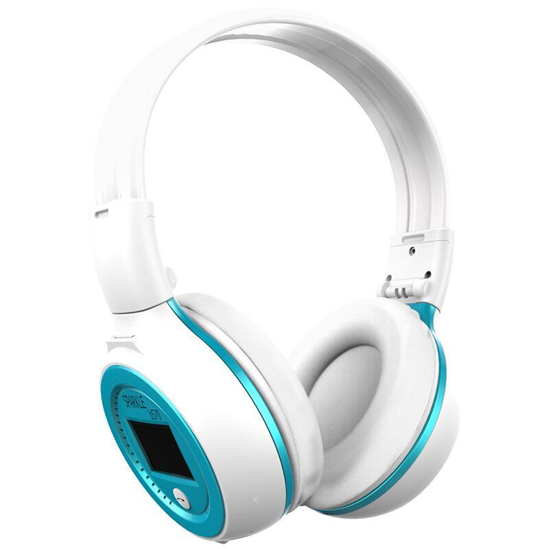 SPARKLE B570 Bluetooth Headphone Hifi Wireless Earphone LCD Screen With Microphone FM Radio TF Card Play. 