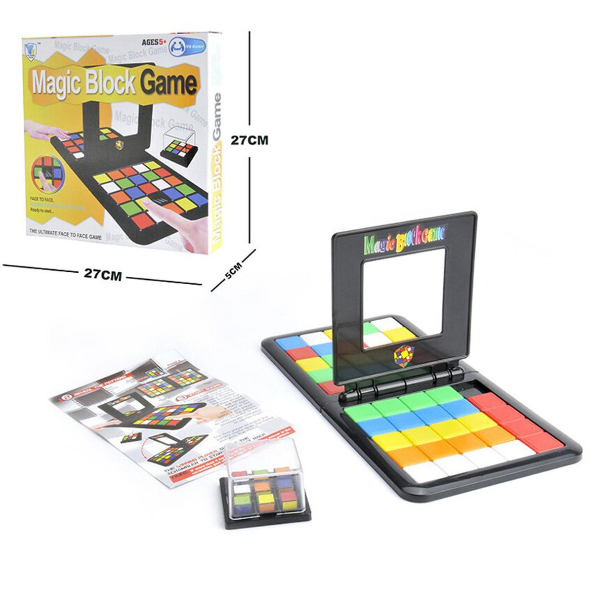 Rubiks Race Magic Block Game Gathering Blocks Children Gift Party Board Game Family Fun