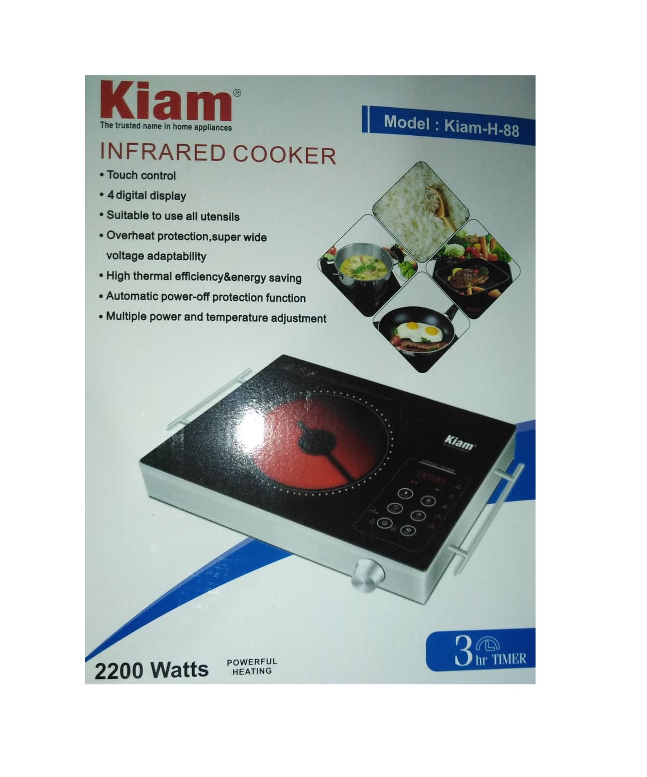 kiam induction cooker price