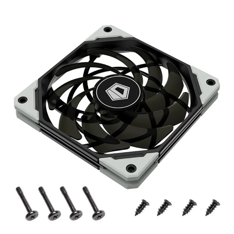 12015XT 120mm PWM PC Case Fan Ultra Slim Quiet Computer CPU Water Cooler Fan. 