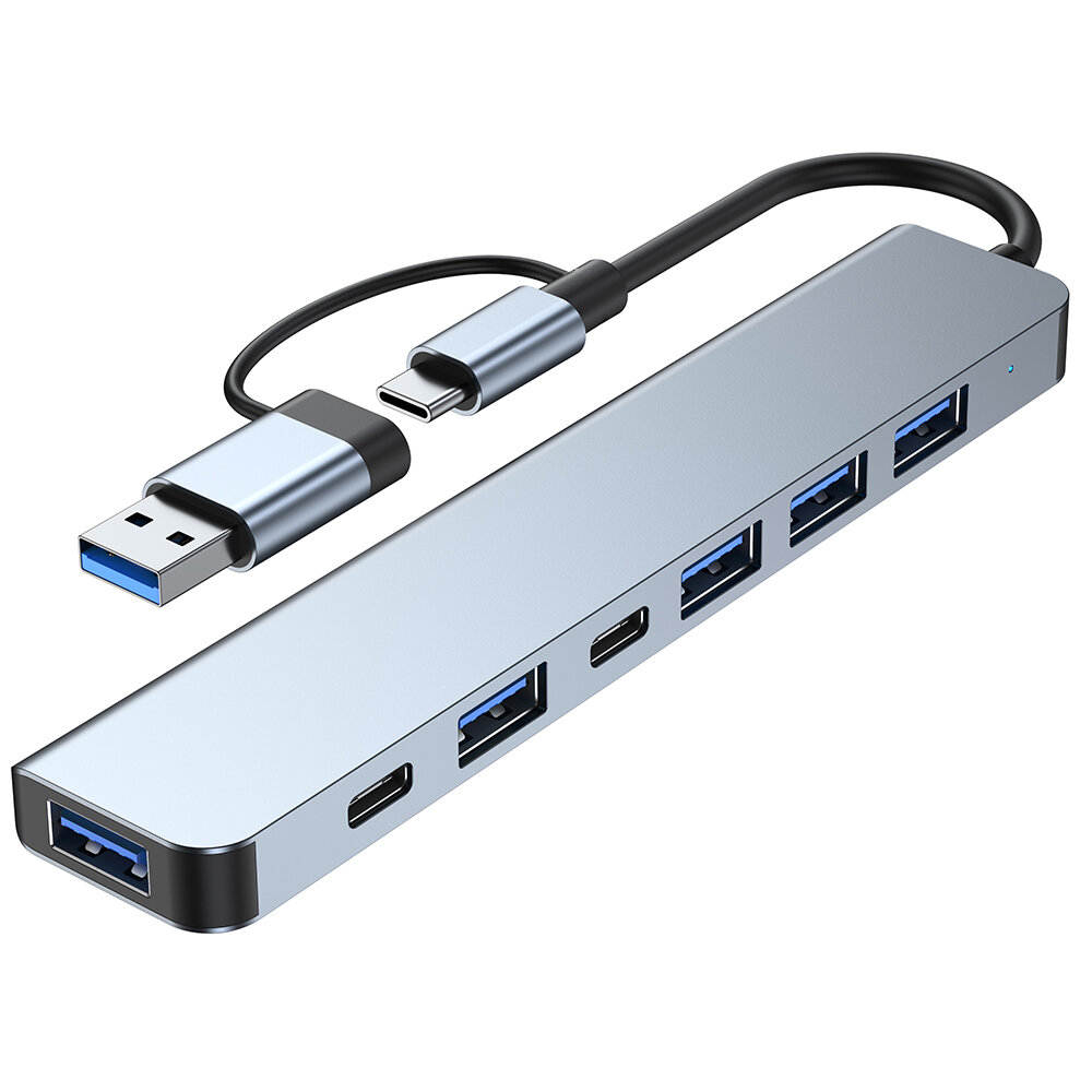 7-in-1 Type-C base USB2.0x4 USB3
