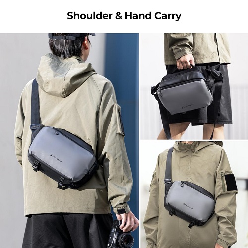 K&F Concept KF13.157 Multifunctional Waterproof Alpha Camera Sling Shoulder Side Bag. 