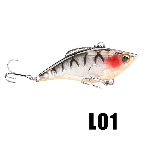 SeaKnight SK010 1PCS VIB Fishing Lure 6cm 9.5g Sinking Lure Full Layer Hard Bait Vibration Lure - L01
