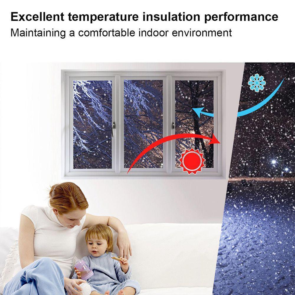 Door Weather Stripping Self-adhesive Seal Strip for Doors Windows Winter Cars Frame Side Draft Stopper, Soundproofing Anti-collision Weatherstrip Gap Blocker D Type 16Ft 2 Pack. 