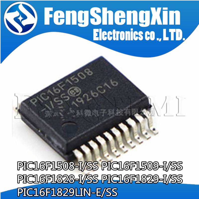 10pcs PIC16F1508-I/SS PIC16F1509-I/SS PIC16F1828-I/SS PIC16F1829-I/SS PIC16F1829LIN-E/SS TSSOP. 