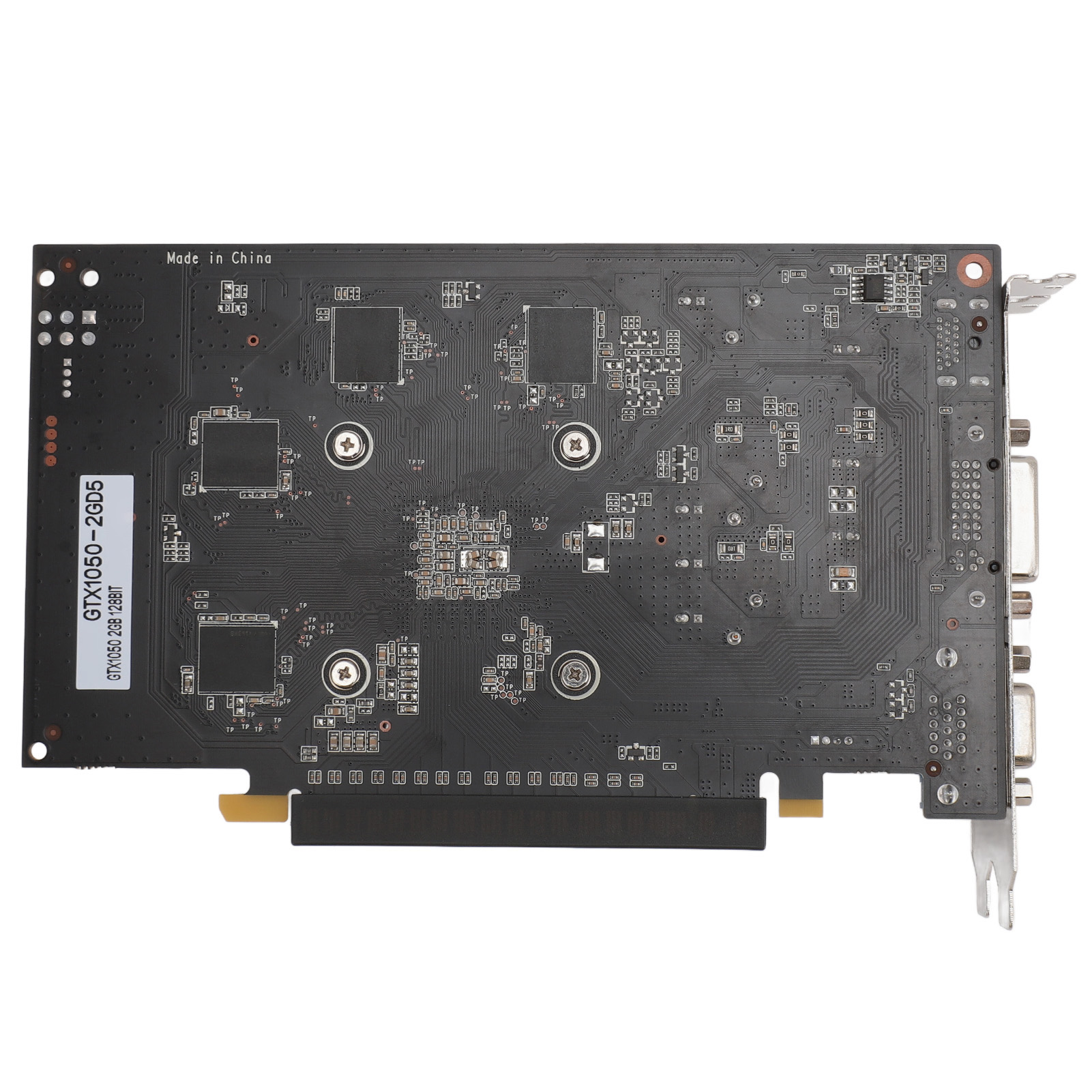 GPU Video Card 5000MHZ Core Frequency GTX1050 2GB DDR5 128bit Game Graphics Card Plug and Play 2560x1600 Resolution PCI Express 2.0 16X Slot for Desktop PC. 