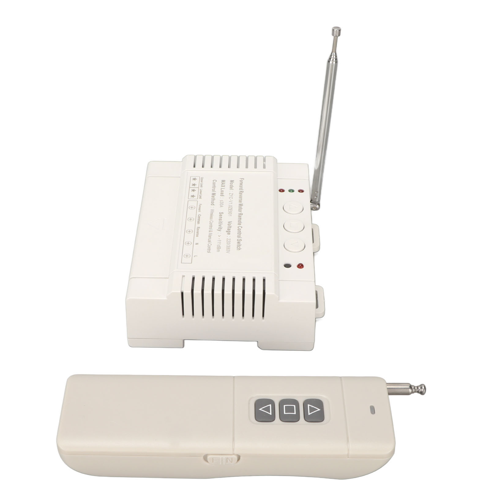 Wireless TX RX Limit Switch, 220V 380V 30A Wireless Remote Control Switch Ease Of Control for Fans for Motors. 