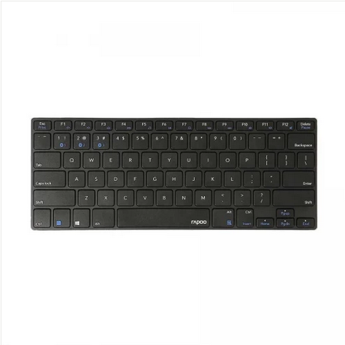 Rapoo E6080 Black Wireless Keyboard - Keyboard. 