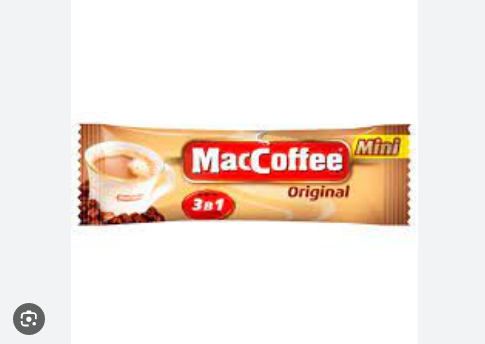 Coffee drink 3 in 1 MacCoffee mini 12g*6pcs=72gm. 