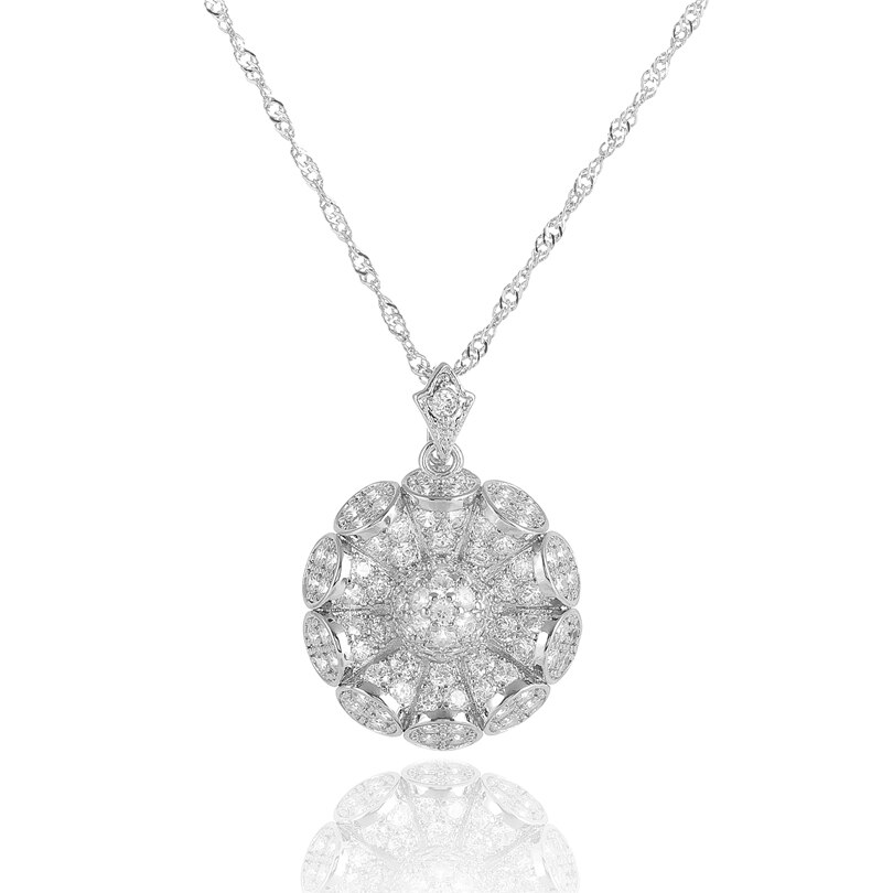CZ Choker Necklace Chain Women 