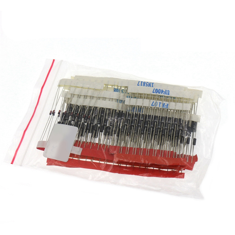 200PCS Rectifier Diode Sample Pack 14 Kinds 1N5404 RL207 FR207 FR107 UF4007 Assort. 