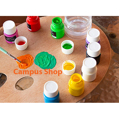Mont Marte 8 Fabric Color Box, 20ml Paint Set for Fabric Painting & Design. 