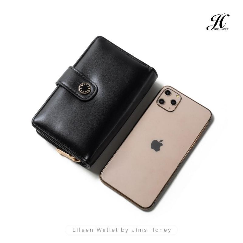 JIMSHONEY Eileen Wallet Jims Honey Women's Wallet Zipper Folding Wallet Medium Size. 