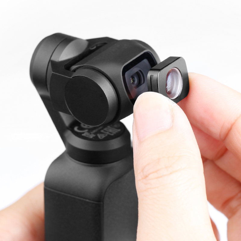 for DJI Osmo Pocket 2 Wide Angle Macro Fisheye Lens Enlarge Range Bigger View Handheld Gimbal Magnetic Structure Lens. 