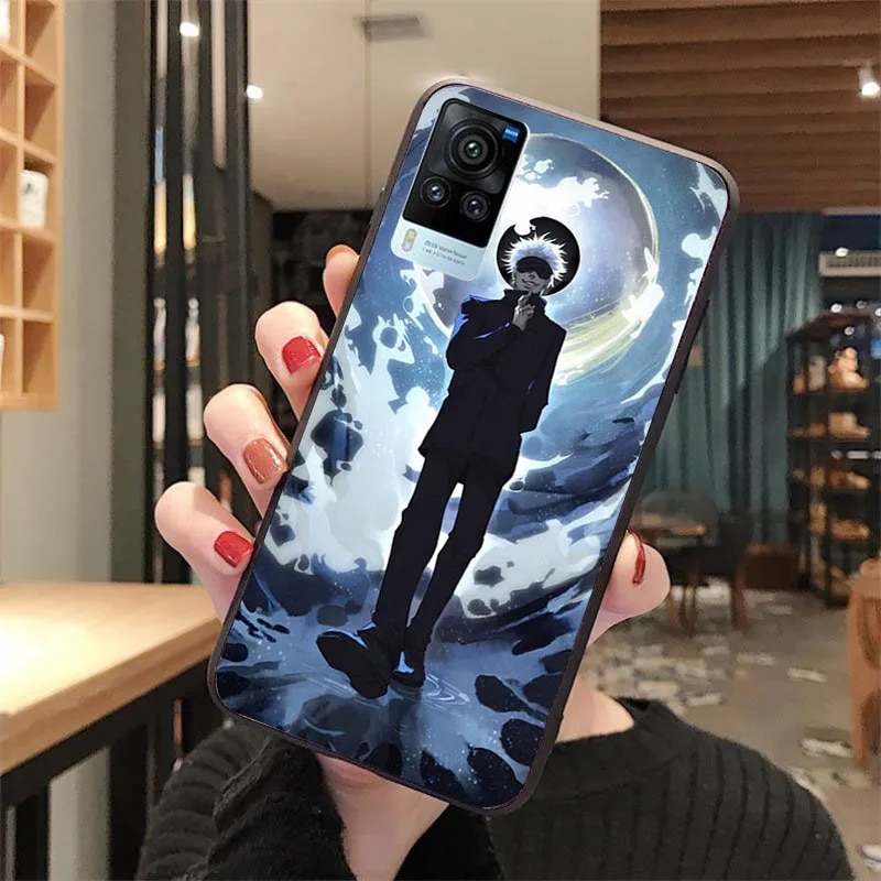 Anime Jujutsu Kaisen Ryomen Sukuna Phone Case For VIVO V21e V20 SE V2023 V15 Pro V21 V17 Neo 1819 1915 1907 1906 X60 X51 X50. 