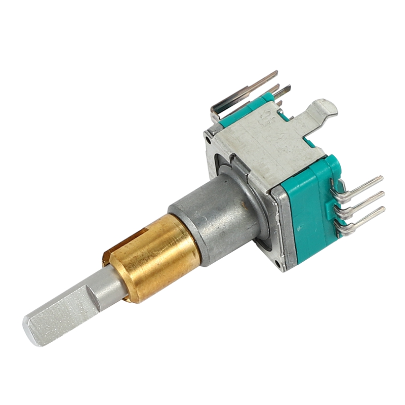 EC11EBB24C03 Dual Axis Encoder with Switch 30 Positioning Number 15 Pulse Point Handle 25mm. 