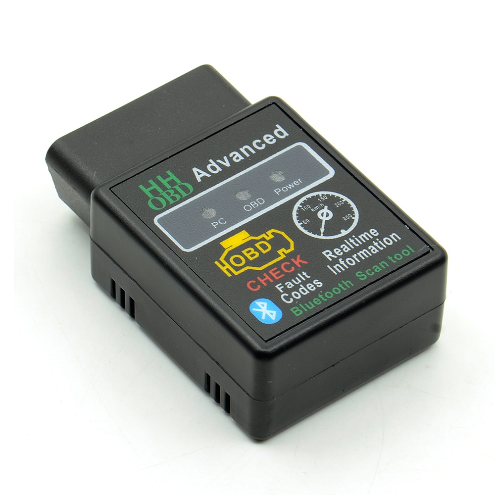 OBD2 HHOBD Advanced ELM327 Bluetooth OBD2 HH OBD V1.5 Check Fault Code Erase Trouble Code Scanner for Car Diagnostic. 