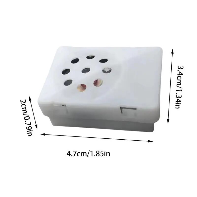 Voice Recorder for Kids Mini Square Voice Recording Device Recordable Stuffed Animal Insert with Sound and Voice Module for Doll. 