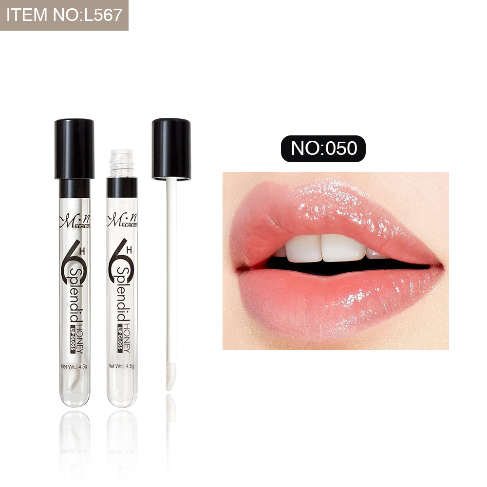 Menow Splendid Honey Lip Gloss Transparent - L567 (Shade-050)