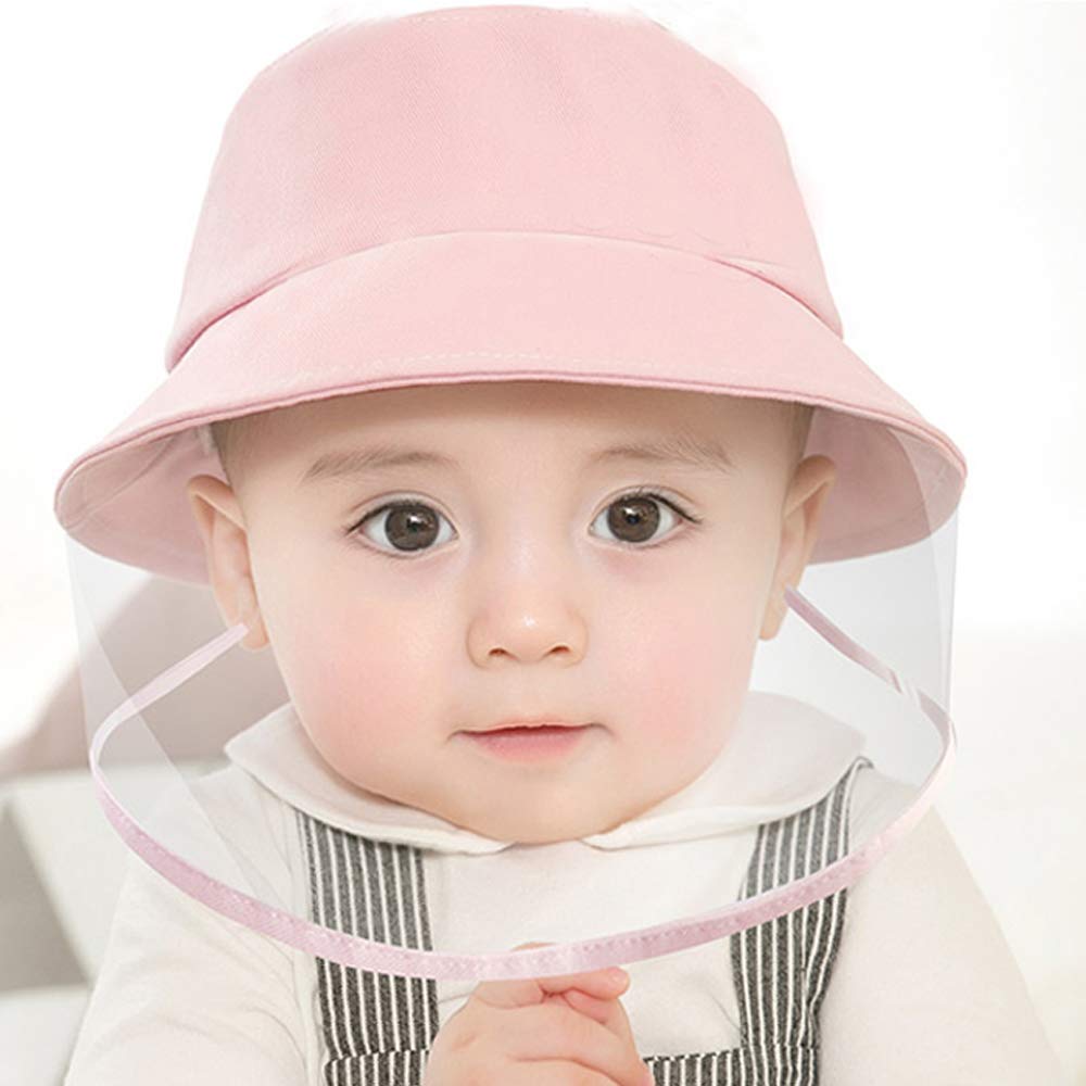 baby cap with face shield