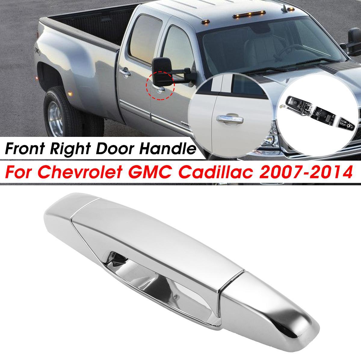 fits Buick Chevrolet Outside Outer Exterior Door Handle Chrome Passenger Front