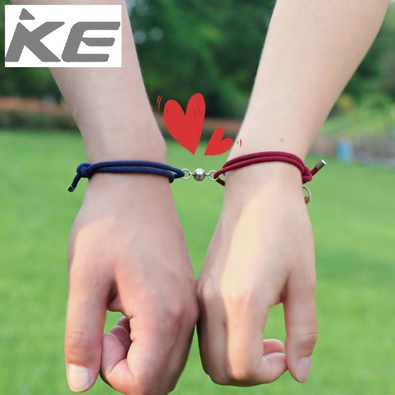 Hey my home Pieces Couples Bracelets Mutual Attraction Friendship Rope Bracelet Set Gift for Women Men Boyfriend Girlfriend Him Best Friends Daraz .bd