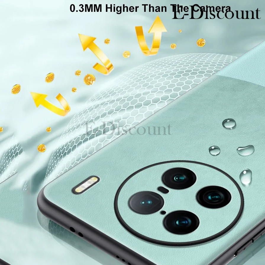 New Phone Case For VIVO X90 Pro Plus Cover 360 Degrees Protection Leather Soft Border Anti-fingerprint Color Blocking Design For VIVO X90 Pro+ Case. 