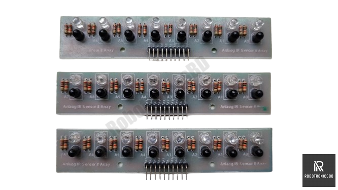 Line Follower 8 Array IR Sensor Module. 