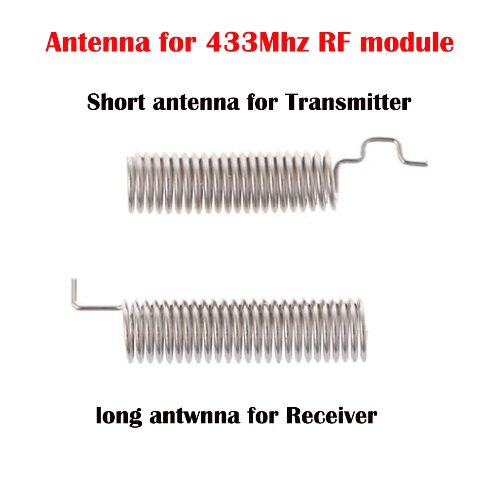 【Mary DAI Store】433 Mhz Superheterodyne Receiver and Transmitter Module Remote controls For Arduino uno Wireless module Diy. 