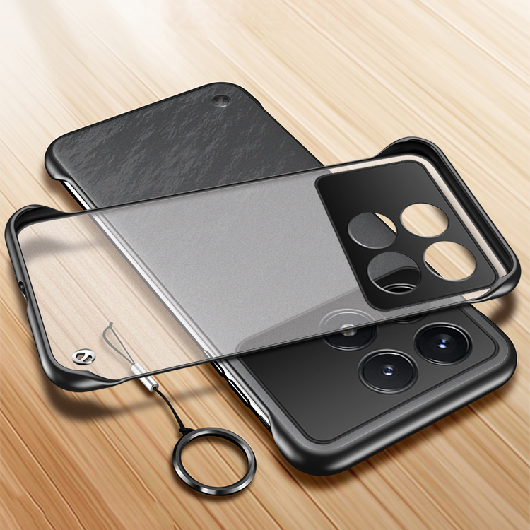For Redmi Note 13 Pro Plus case Ultra Thin Frameless Case Matte Heat Ring Cover For Redmi Note 13Pro + Back Cover Phone cases. 