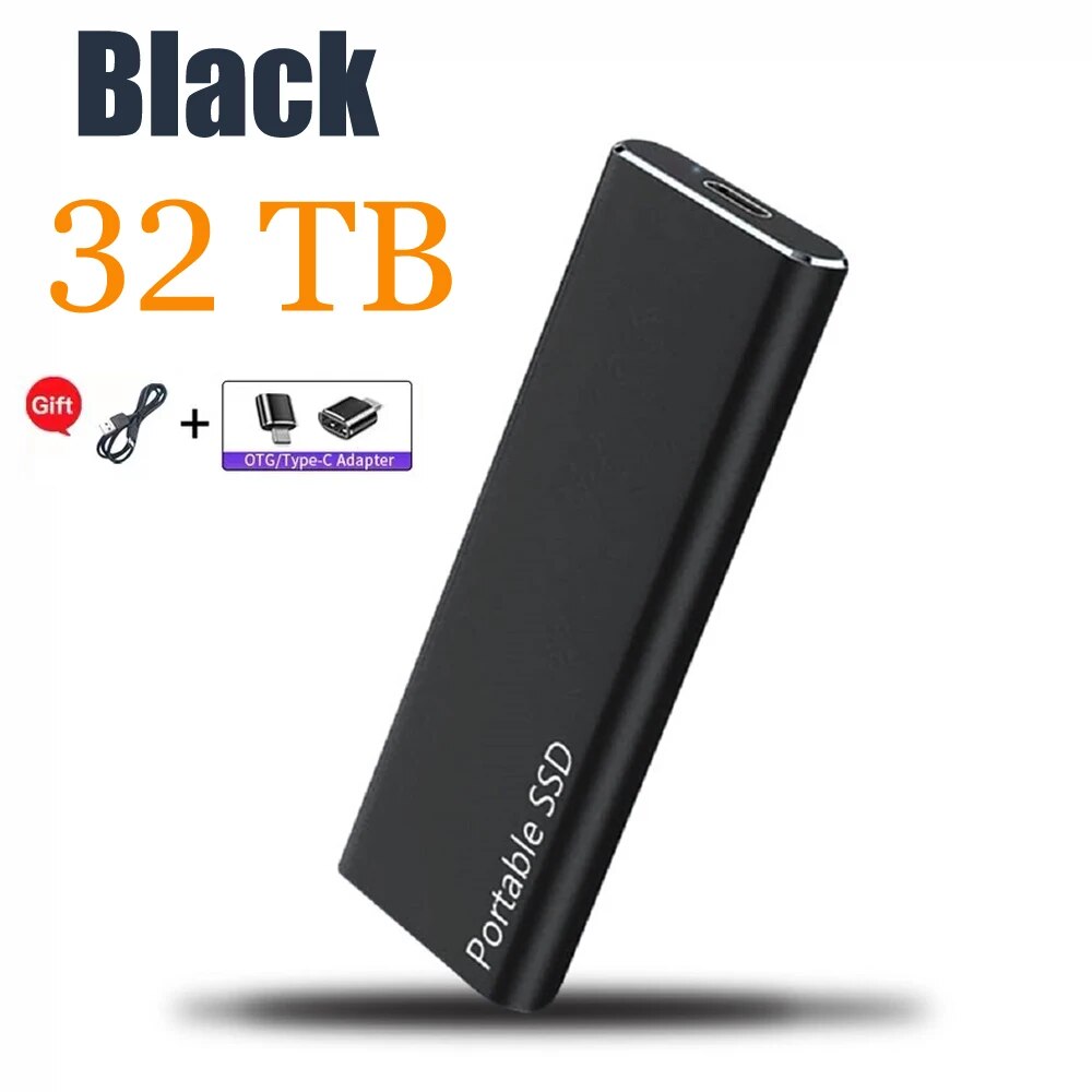 Original SSD drive 1TB Usb Portable External Hard Drive 500GB External Hard Drive Drive Storage Device Hard Drive Laptop USB 3.1. 
