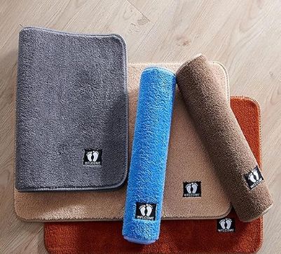 Soft Fur Carpet Fluffy Rugs door mat-1 Pcs (Random color)