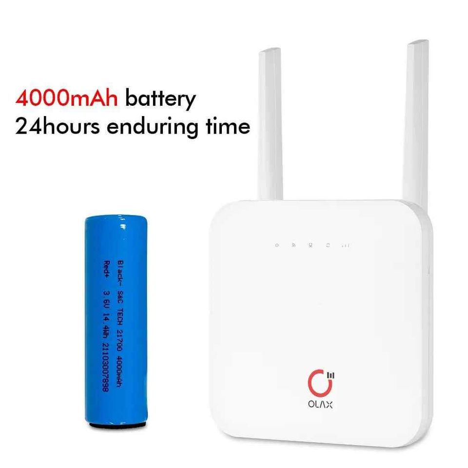 OLAX AX6 PRO 4G Mini CPE WiFi Router 4000mAh. 