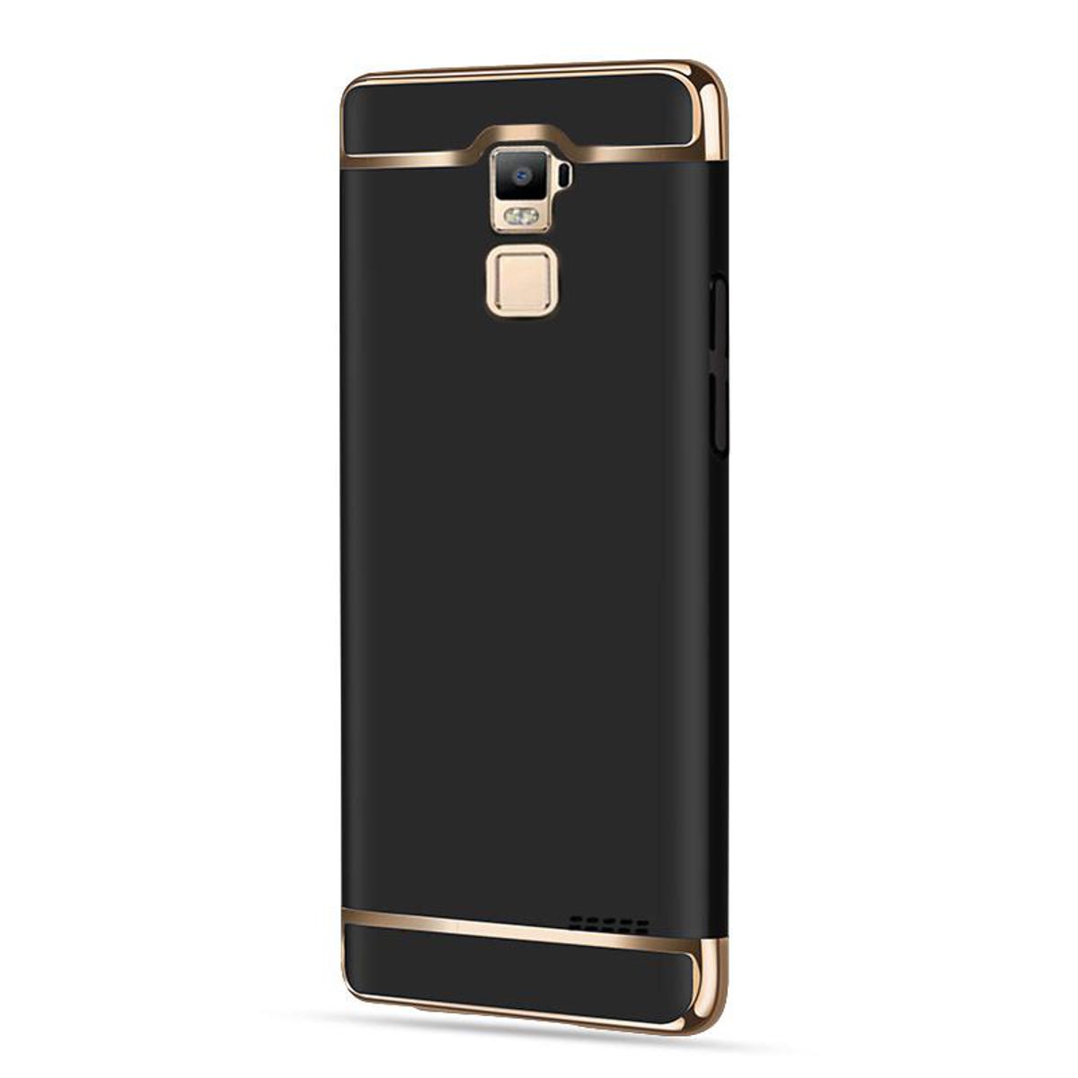For OPPO R7 Plus Phone Case, Luxury 3 In 1 Case Ultra Slim Hard Cover Casing