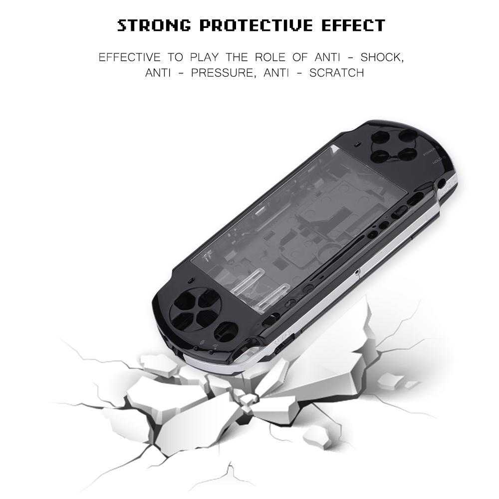 【Xiaofeng】TA Game Shell PSP 3000, Full Housing Console Game Shell Case Cover Repair Parts For 3000. 