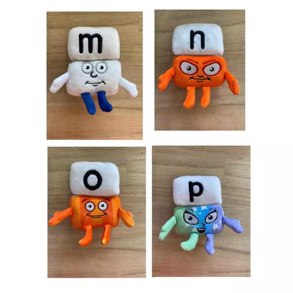 Cross-border new arrival Alphablocks Plush Plush Toy. 