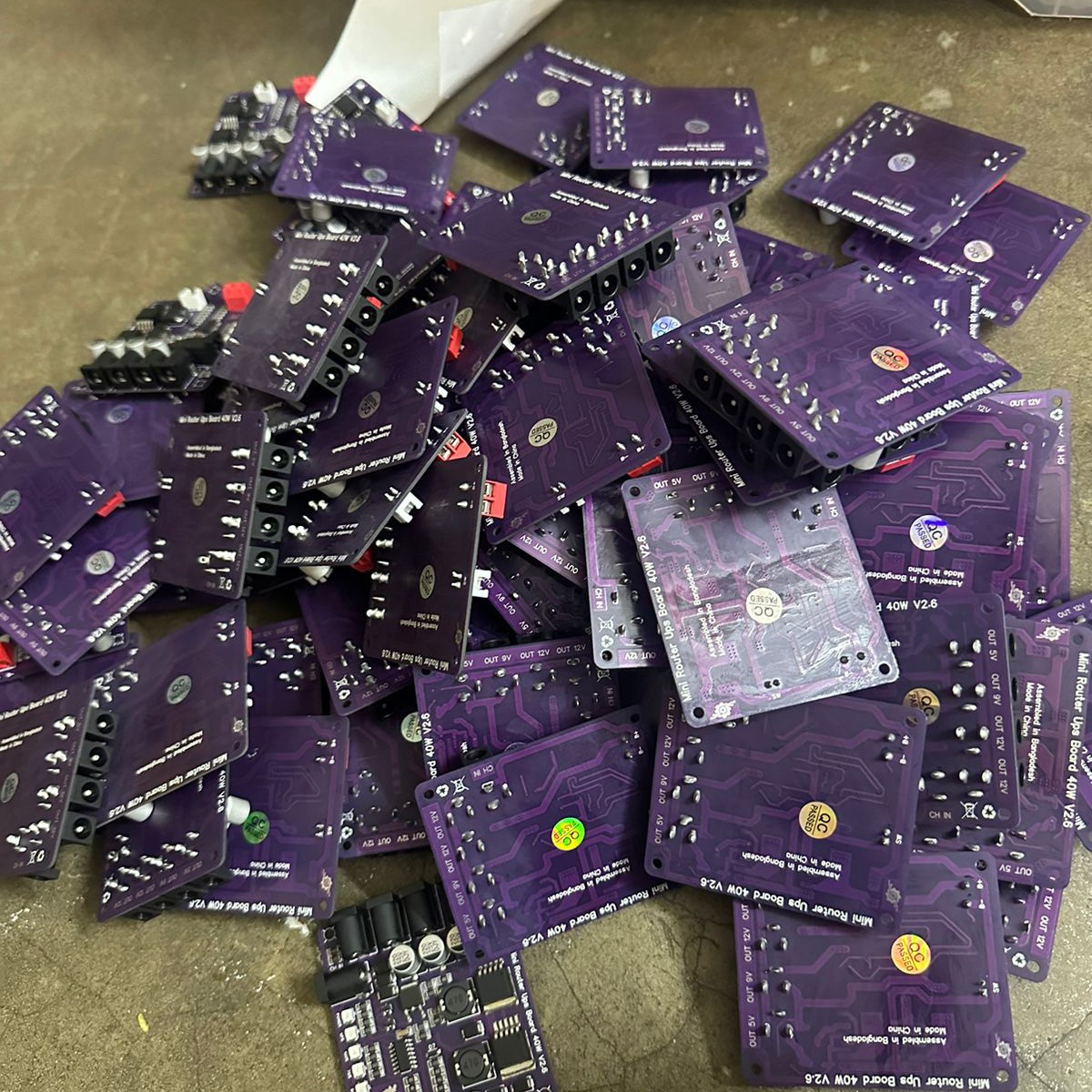 Mini Ups Circuit Board for Router 40 watt v 2.6. 