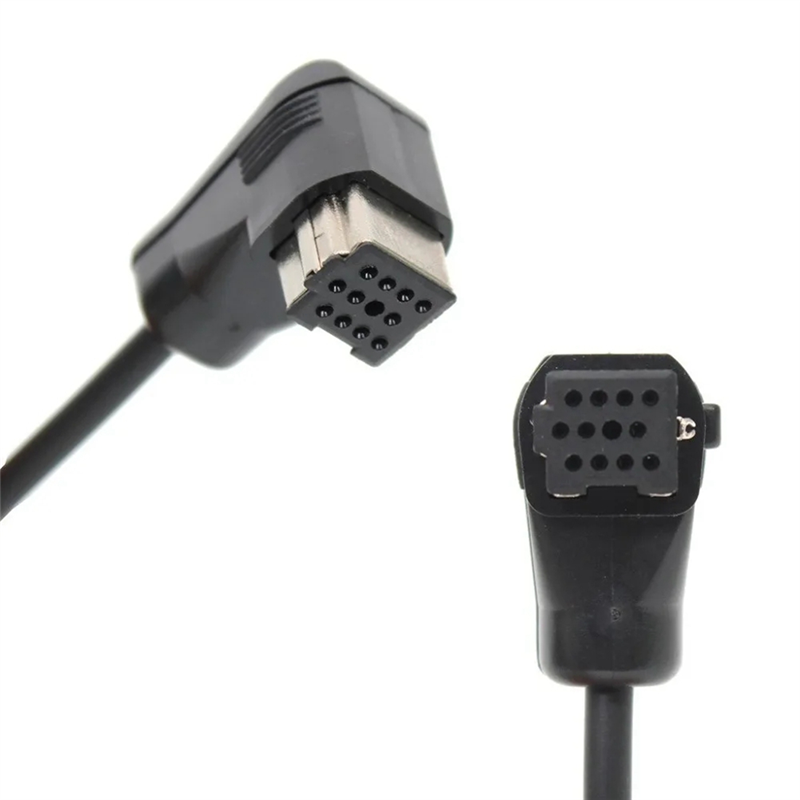 1 PCS Bluetooth 5.0 Auxiliary Input Wireless Audio Cable Adapter Black Plastic for Pioneer P99 Pioneer CD DVD Pioneer DEH-P IP-BUS Series. 