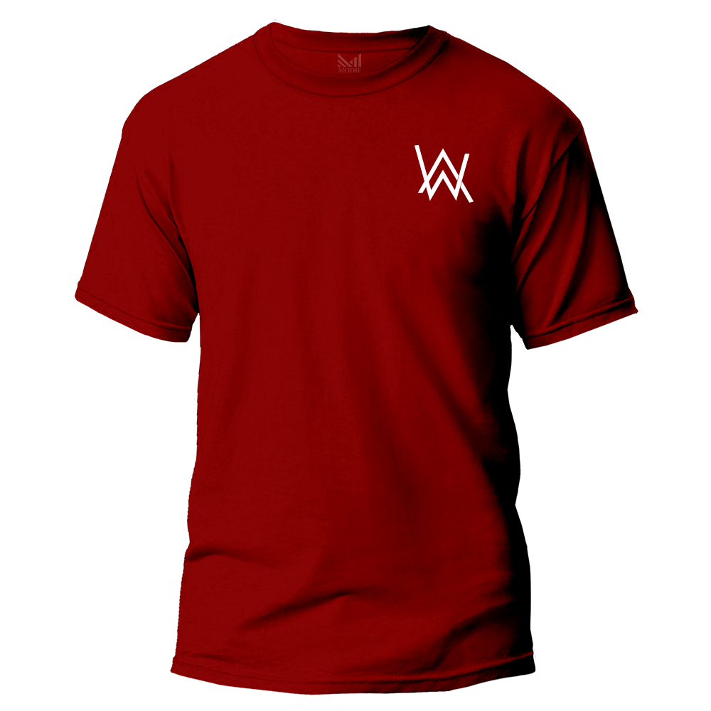 Alan Walker logo t shirt premium cotton round neck short sleeve by tshirt Modif. 