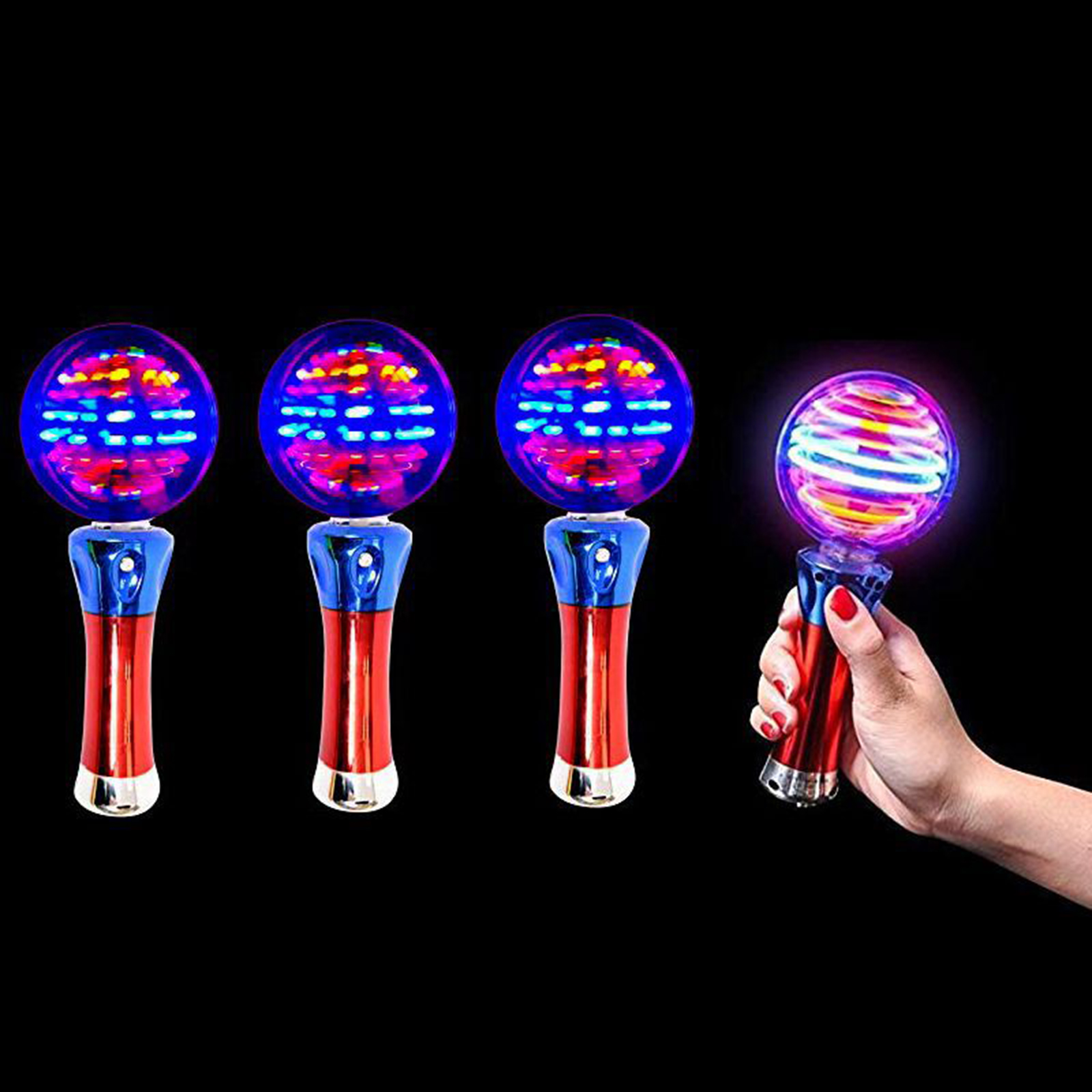 GC Multicolor Lightstick Concert Glow Sticks Reusable Flashing Light Stick For Festivals Birthdays Party Concert Supplies. 