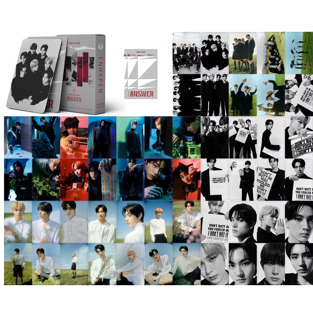 holographic lomo cards enhypen Careflection Enhypen JAPAN 3rd SINGLE '結 -YOU-'B Ver Holographic 55 PCS  Photocards Lomo Card Set : Amazon.in: Home & Kitchen main image 1