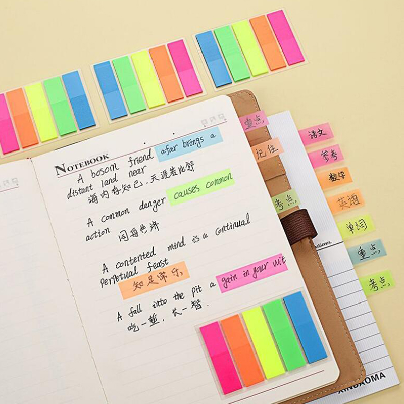 (3 packs)125 *3 sheets Transparent Sticky Notes, Page Markers, Book Tabs, Sticky Note Tabs, Sticky Tabs, Page Tabs, Label Stickers, Pop Up Index Tabs, Tabs Flags Stickers Books Annotating Message Reminder for School,Office. 