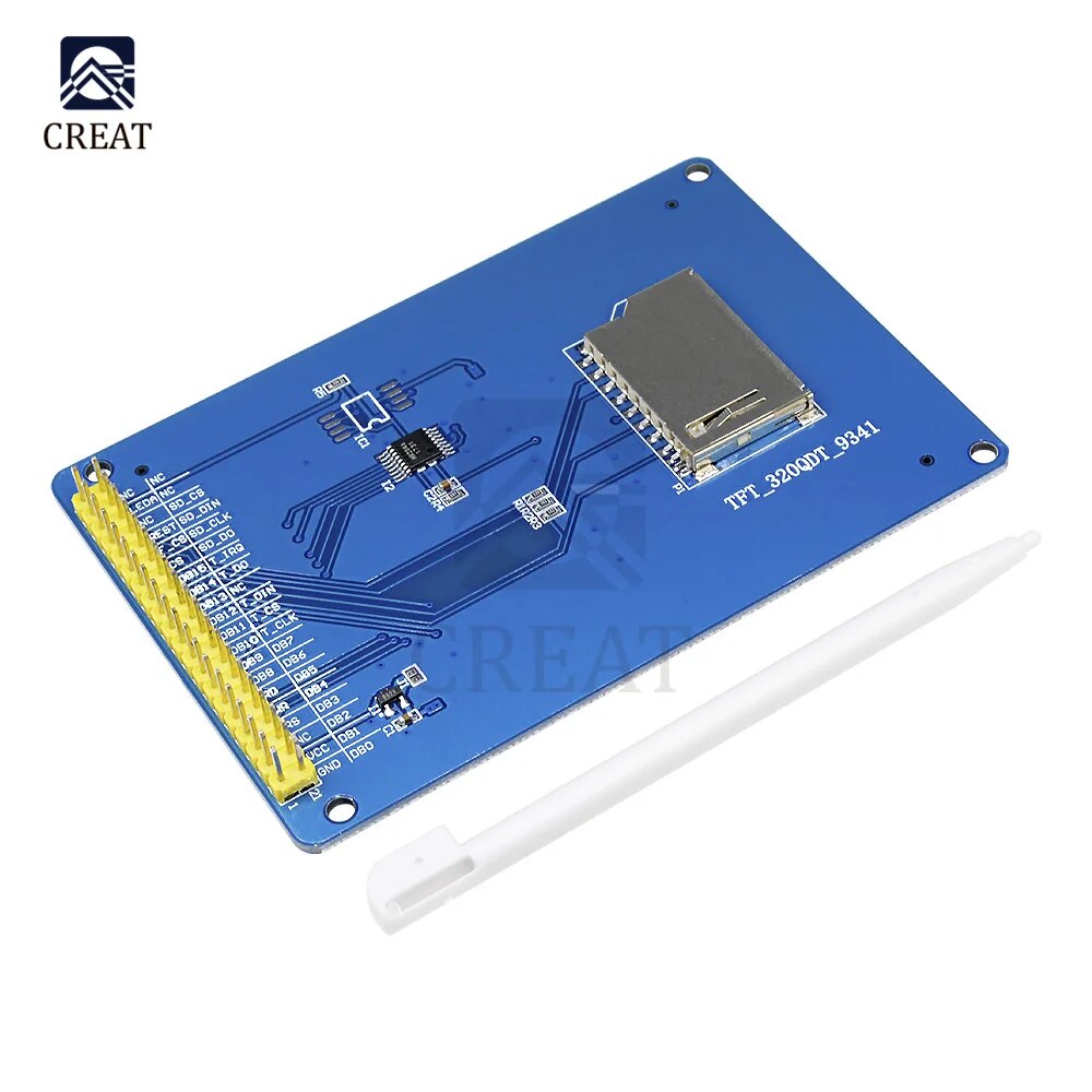 3.2 inch 320x240 320*240 TFT LCD Module Display With Touch Screen Controller Panel ILI9341 SD Card Than 128x64 3.2 LCD 3.3V. 