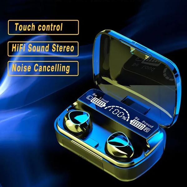 M10 TWS V5.3 Bluetooth Earbuds. 